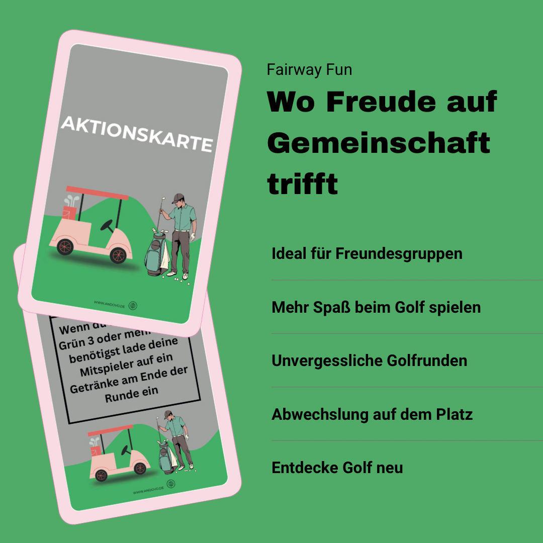 Fairway Fun - Das Kartenspiel für jede Golfrunde